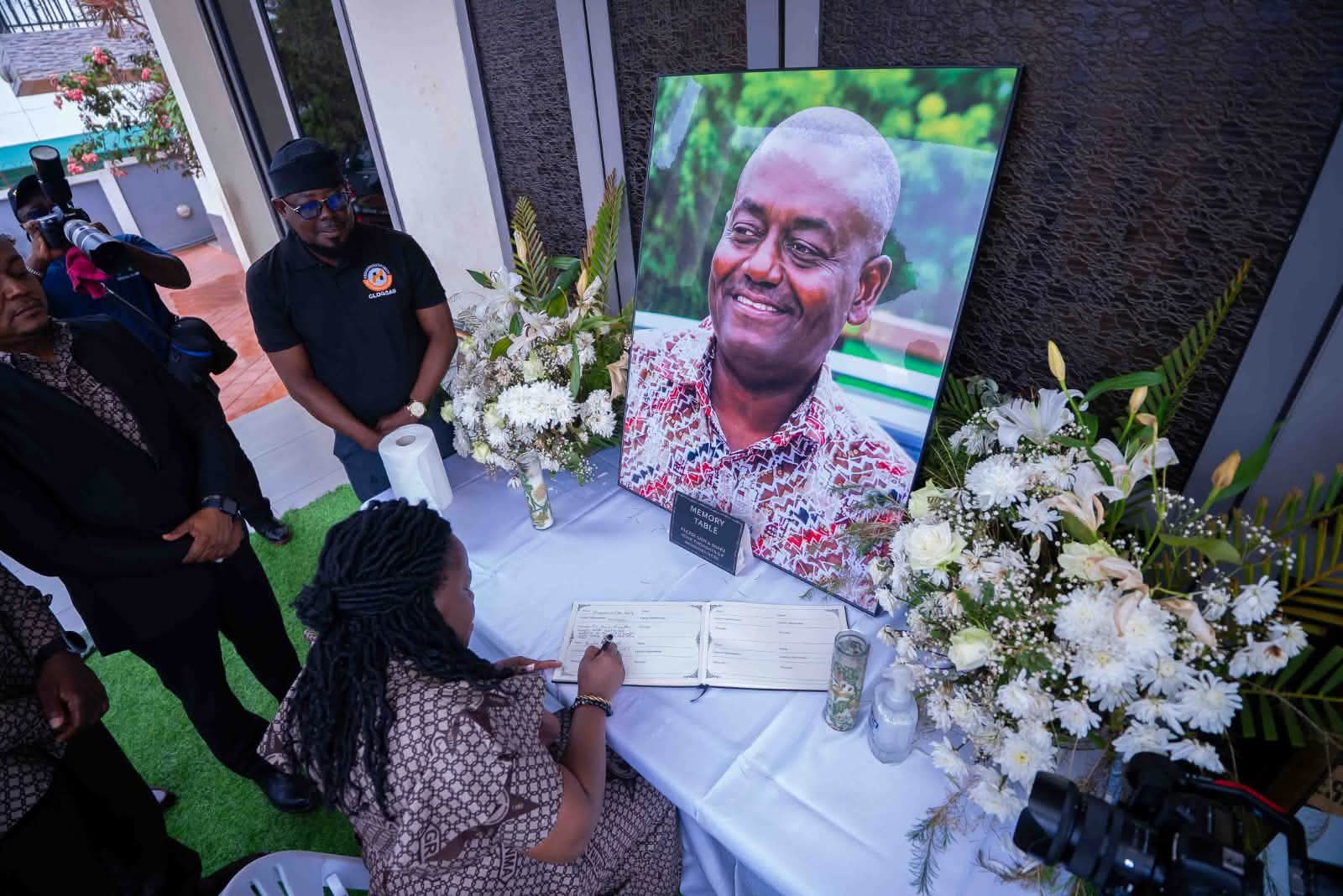 Joint Health Sector Unions Pay Condolence Visit to CLOGSAG and Family of Dr. Isaac Bampoe Addo