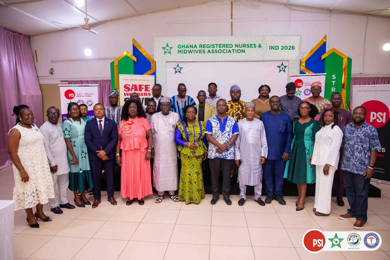 Strengthening Health and Care Systems: PSI Affiliates Convene in Accra to Address Workforce Migration in Ghana and Nigeria