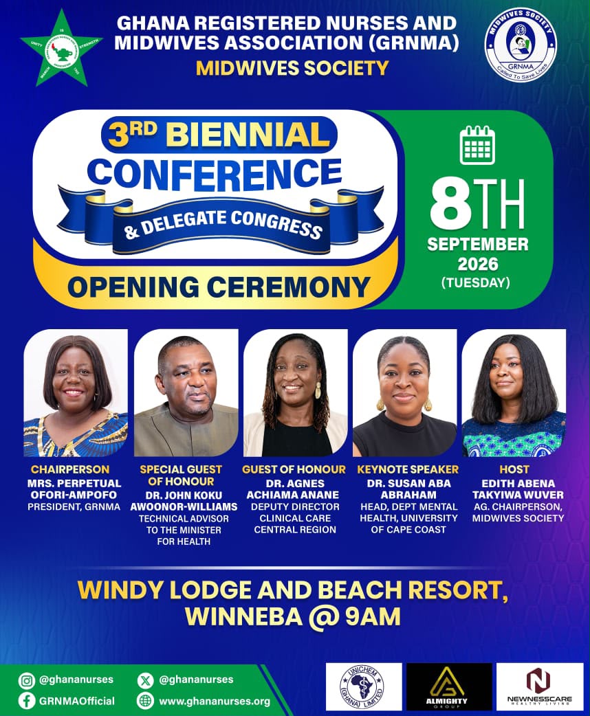 GRNMA Midwives Society’s 3rd Biennial Conference and Delegate Congress